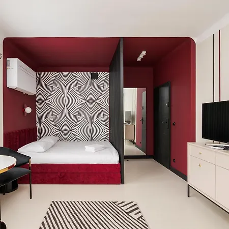 Nowolipki Deluxe Red Apartment
