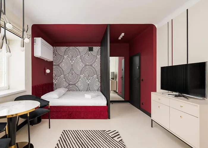 Nowolipki Deluxe Red Apartment